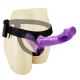 Страпон - Ultra Passionate Harness Dual Vibration purple