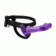 Страпон - Ultra Passionate Harness Dual Vibration purple