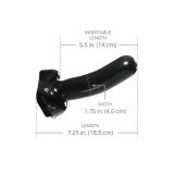 Полый страпон Fetish Fantasy Cumfy Hollow Strap On # 1, 18,5х4,5 см