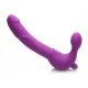 Royal Revolver Vibrating Strapless Silicone Strap On Dildo - страпон, 24.7х3.8 см