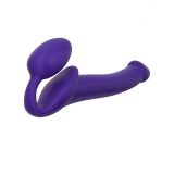 Безремінний страпон Strap-On-Me Violet M, повністю регульований, діаметр 3,3см