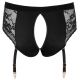 Трусики для страпону - 2493608 Bad Kitty Suspender Panty, black