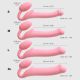 Безремінний страпон Strap-On-Me Rose S, повністю регульований, діаметр 2,7 см