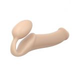 Безремневой страпон Strap-On-Me Flesh XL, полностью регулируемый, диаметр 4,5см