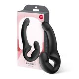 Безремінний страпон Fun Factory SHARE LITE Black, регульований, полегшена модель