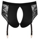 Трусики для страпону - 2493608 Bad Kitty Suspender Panty, black