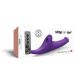 Вібронасадка для страпону з вакуумною стимуляцією Strap-On-Me Multi Orgasm Dildo M Purple