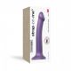 Насадка для страпона Strap-On-Me Mono Density Dildo Violet M, диам. 3,3см, одношаровий силікон, гнуч