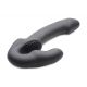 Evoke Rechargeable Vibrating Silicone Strapless Strap On - страпон 24.7х4 см