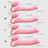 Безремінний страпон Strap-On-Me Rose L, повністю регульований, діаметр 3,7 см Безремінний страпон Strap-On-Me Rose L, повністю регульований, діаметр 3,7 см