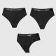 Трусики-бразиліана з фіксацією дилдо Strap-On-Me Harness Lingerie Idole – XS – Black, високі