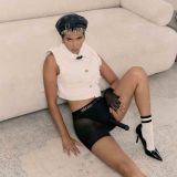 Шорти з фіксацією дилдо Strap-On-Me Harness Lingerie Halo – S – Black, велосипедки
