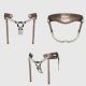 Трусики для страпону Strap-On-Me Leatherette Harness DESIROUS - NEW DESIGN