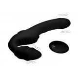 U - Strap - Pro Rider 9X Strapless Strap On - безремневой страпон з вібрацією, 21.5x2.5 см