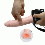Страпон - Vibrating Strap On Flesh