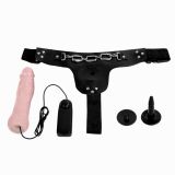 Страпон - Baile Jessica Strap On Vibrating, 19 см