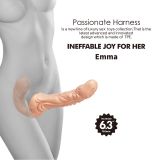 Безремінний страпон - Ultra Passionate Harness Emma 6.3"