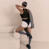 Трусики-бразиліана з фіксацією дилдо Strap-On-Me Harness Lingerie Idole – L – Black, високі