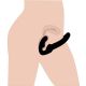 Страпон Revolver Strapless Strap On G-Spot Dildo, 25,5х3,2 см