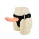 Жіночий страпон - Multi - speed Rotation Harness Flesh, 18 см