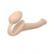 Безремневой страпон Strap-On-Me Flesh S, полностью регулируемый, диаметр 2,7см