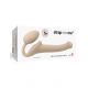 Безремневой страпон Strap-On-Me Flesh S, полностью регулируемый, диаметр 2,7см