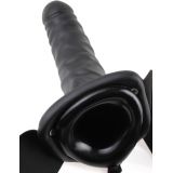 FFS 8" Hollow Strap-On Dark