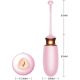 Віброяйце - Vibrating Silicone Love Egg Pink, USB, 10 Function, Heating, Voice Control Віброяйце - Vibrating Silicone Love Egg Pink, USB, 10 Function, Heating, Voice Control