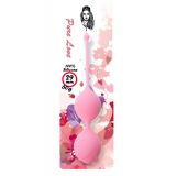Вагінальні кульки - Silicone Kegel Balls Pink, 29 мм, 60 г