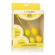 CalExotics Kegel Training Set Lemon вагинальные шарики, 9.5х3.25 см