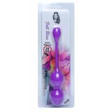 Вагінальні віброкульки - Vibrating Kegel Balls Purple, 32 мм, 80 г
