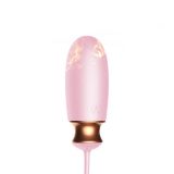 Віброяйце - Vibrating Silicone Love Egg Pink, USB, 10 Function, Heating, Voice Control Віброяйце - Vibrating Silicone Love Egg Pink, USB, 10 Function, Heating, Voice Control
