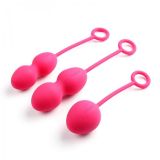 Svakom Nova Kegel - вагинальные шарики со смещенным центром тяжести, 3 шт. (красный)