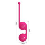 Вагінальні кульки - Pretty Love Kegel Tighten Up Balls III Pink