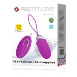 Віброяйце - Pretty Love Jessica Vibrating Egg Purple Віброяйце - Pretty Love Jessica Vibrating Egg Purple