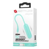 Віброяйце - Pretty Love Joyce Vibrating Egg Mint