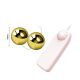 Вагинальные шарики - Golden Balls, Two Vibrators, Multispeed, 2AA Batteries