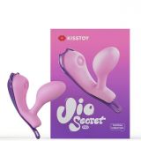 Віброяйце під одяг KISSTOY Viosecret Pro, з пульсацією для клітора, трусики-стрепи в комплекті Віброяйце під одяг KISSTOY Viosecret Pro, з пульсацією для клітора, трусики-стрепи в комплекті