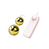 Вагинальные шарики - Golden Balls, Two Vibrators, Multispeed, 2AA Batteries