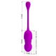 Віброяйце - Pretty Love Callie Thrusting Vibrating Egg Purple