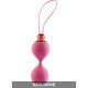Вагинальные шарики - Mae B Lovely Vibes Soft Touch Love Balls Pink