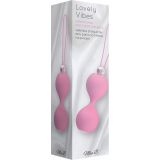 Вагинальные шарики - Mae B Lovely Vibes Soft Touch Love Balls Pink