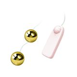Вагинальные шарики - Golden Balls, Two Vibrators, Multispeed, 2AA Batteries