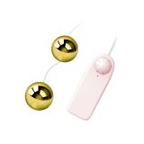 Вагинальные шарики - Golden Balls, Two Vibrators, Multispeed, 2AA Batteries
