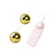 Вагинальные шарики - Golden Balls, Two Vibrators, Multispeed, 2AA Batteries