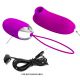 Віброяйце та кліторальний стимулятор - Pretty Love Orthus Multifunctional 2 in 1 Vibrator Purple