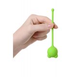 Вагинальный шарик A-Toys By Toyfa, силикон, зеленый, ø 2,7 см