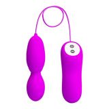Віброяйце - Pretty Love Vega Rotation And Vibration Stimulator Purple Віброяйце - Pretty Love Vega Rotation And Vibration Stimulator Purple
