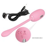 Віброяйце - Pretty Love Doreen Electric Shock Egg Light Pink (App)