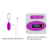 Віброяйце - Pretty Love Joannna Vibrating Egg Purple
